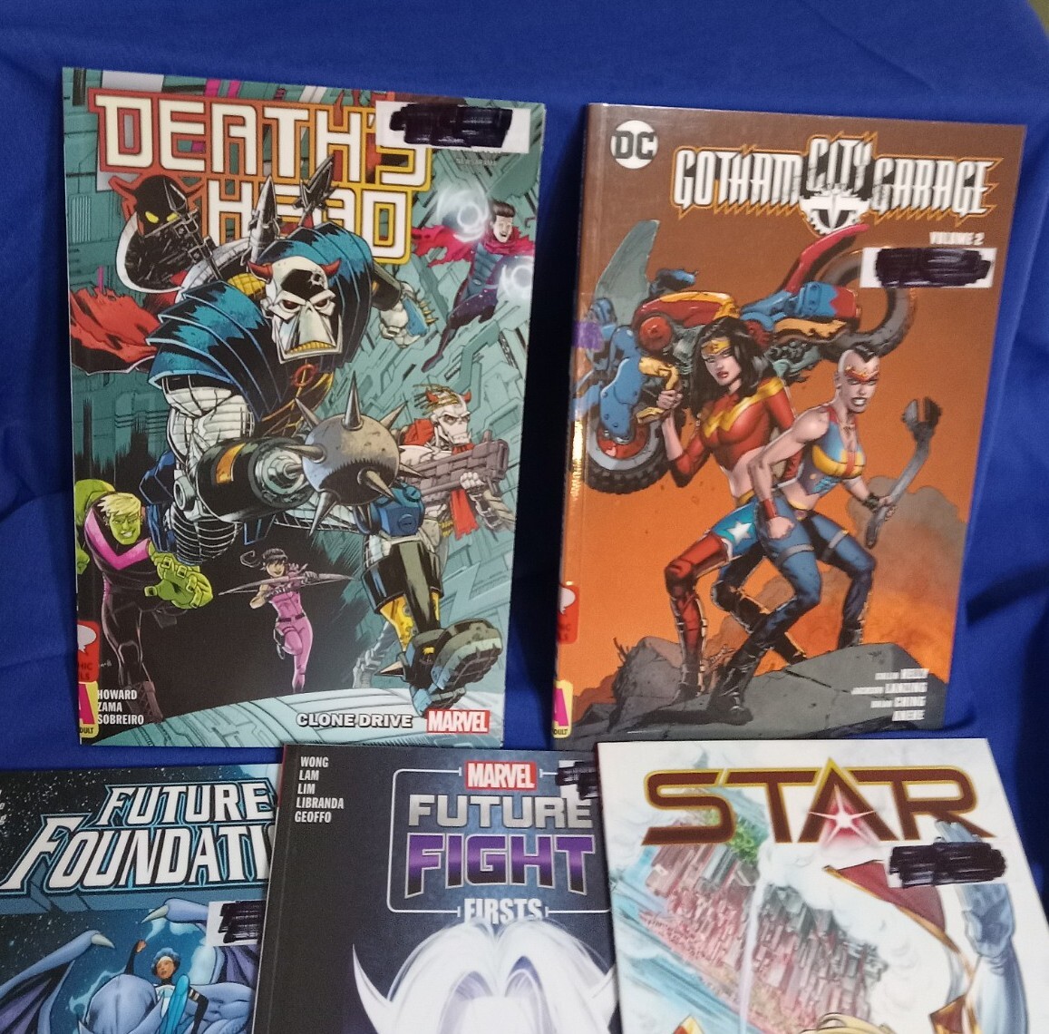 FUTURE FIGHT FIRSTS White Fox,Future Foundation,Deaths Hero,Gotham Garage,Star