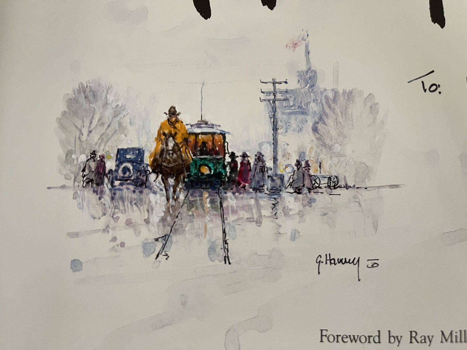 Taking Stock: Paintings and Sculpture by G. Harvey 1st Ed Signed With Vignette