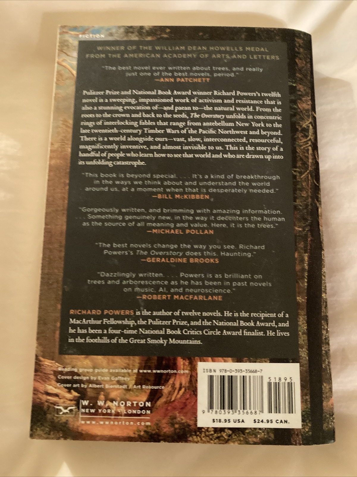 The Overstory : A Novel by Richard Powers (2019, Trade Paperback)
