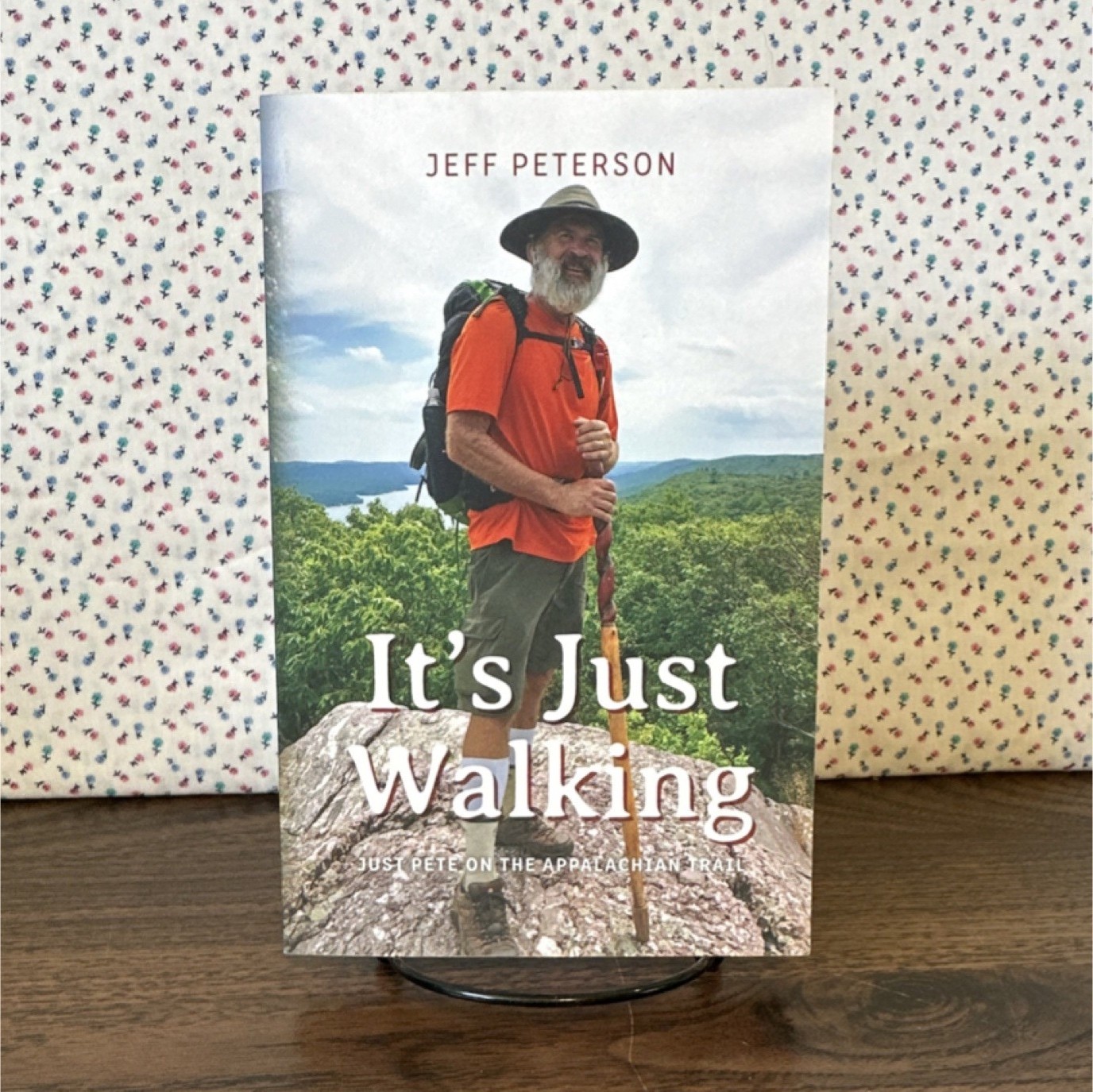 It’s Just Walking by Jeff Peterson, Paperback, Palmetto Publishing, Hiking