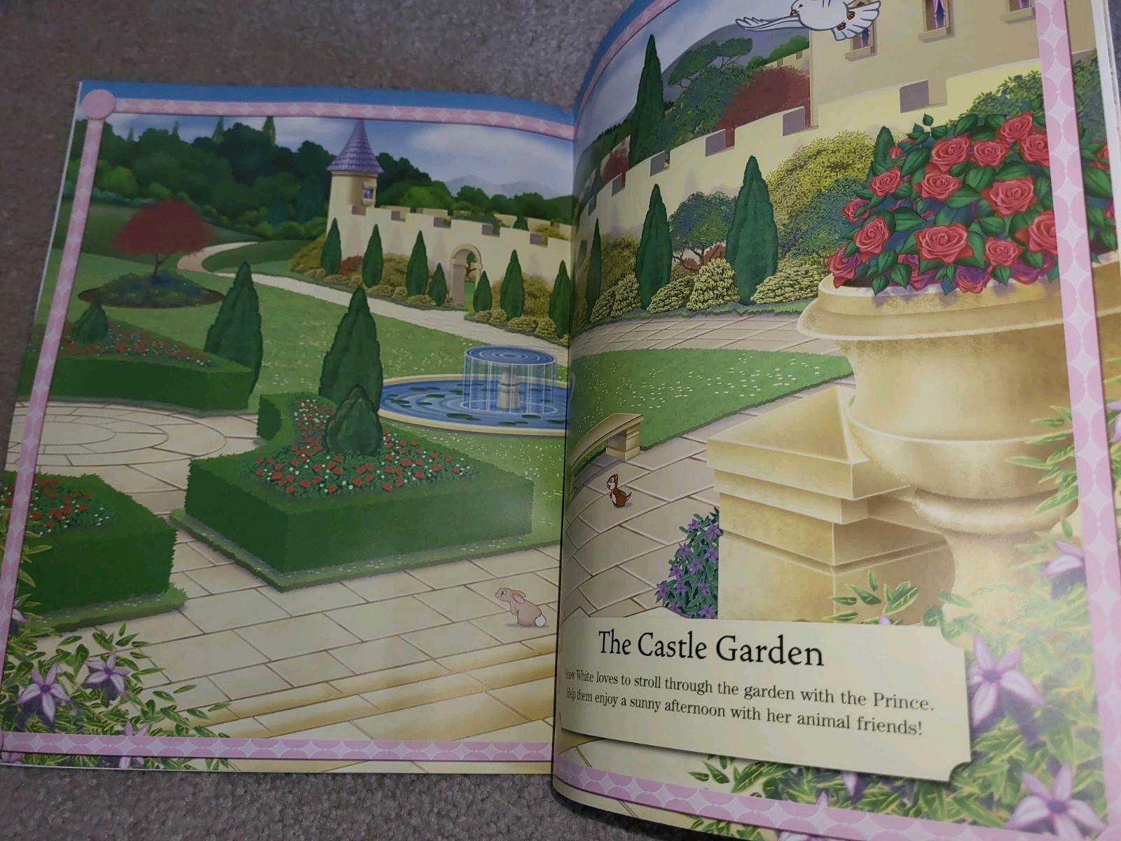 Disney Princess Dream Castle With Reussble Stickers 16 Pages