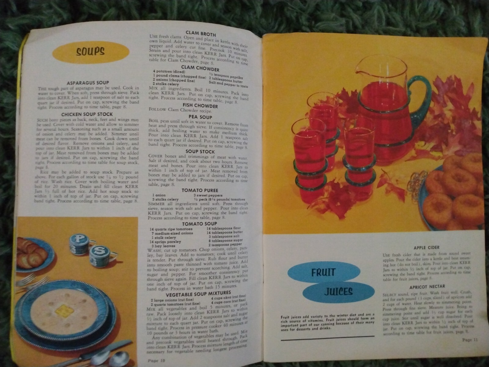 Vintage 1958 KERR Home Canning Book 58 PAGES
