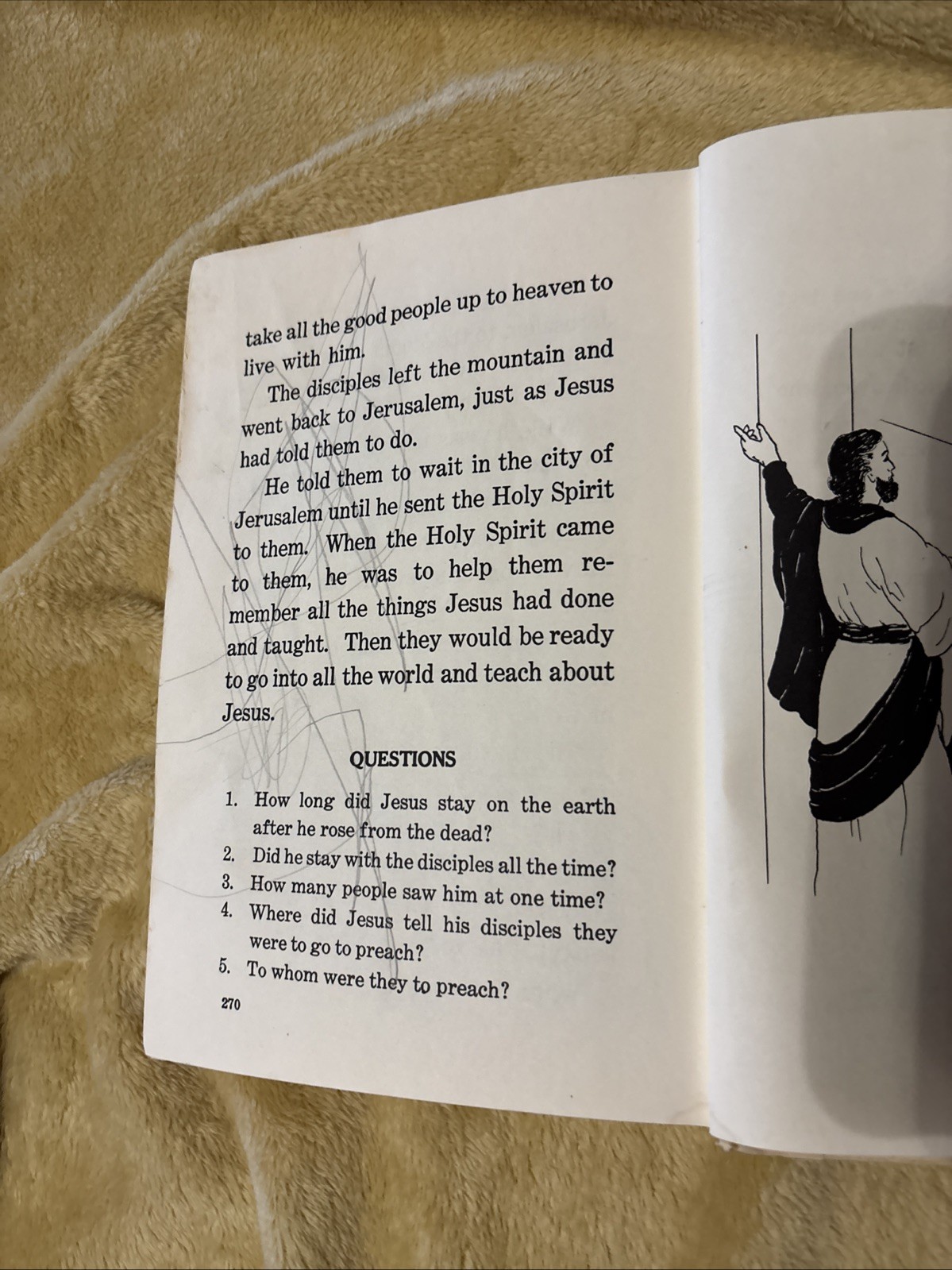 Mrs. Lee’s Stories About Jesus by Mrs. Irvin Lee Hardcover 1st Edition 1956