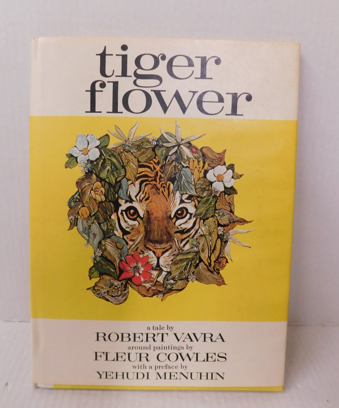 Vintage Tiger Flower by Robert Vavra Illust. Fleur Cowles HB 1968