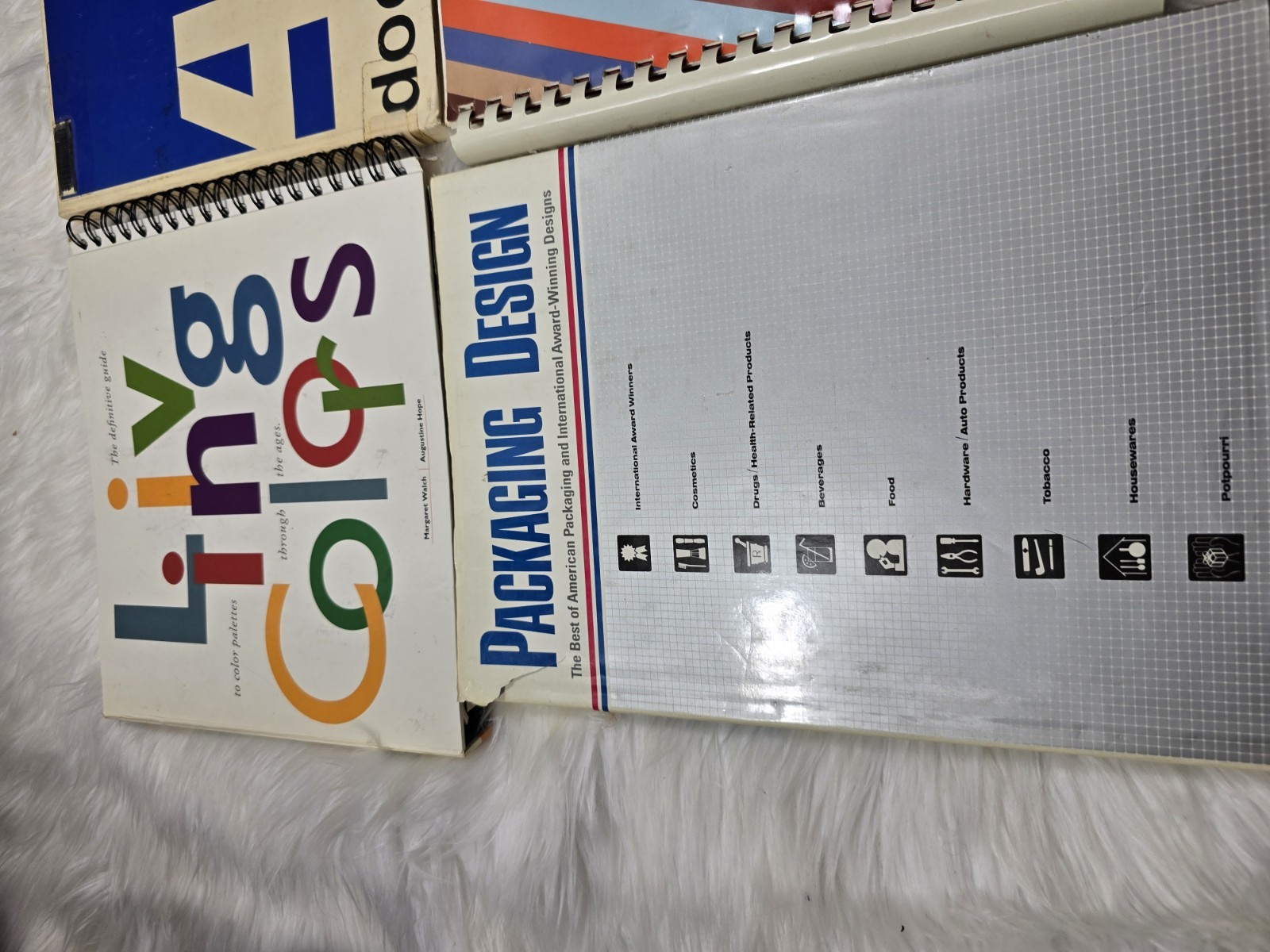 6 Vintage Art Design Color Graphic Print Packaging Books How To Bundle Lot B9