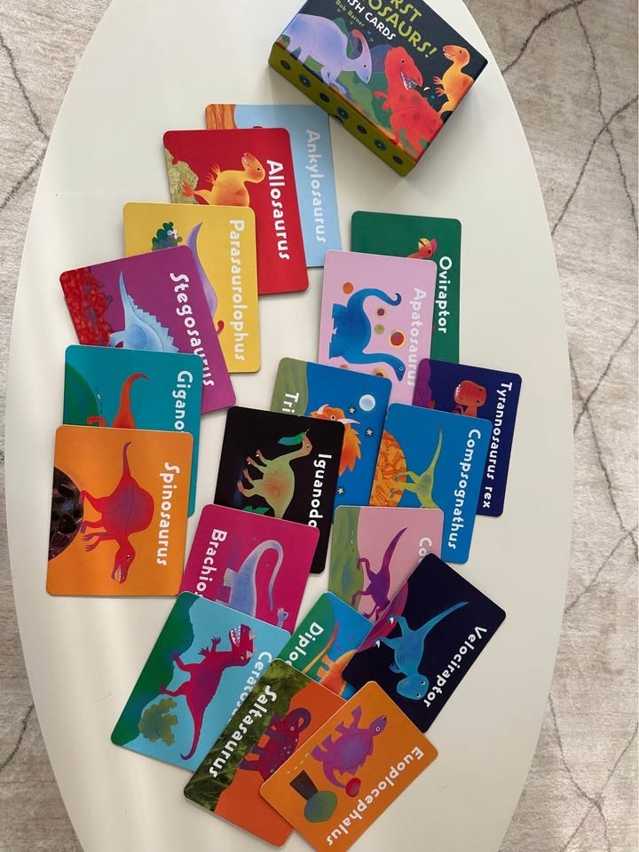 My First Dinosaurs! Flash Cards by Bob Barner (2015, Cards,Flash Cards)