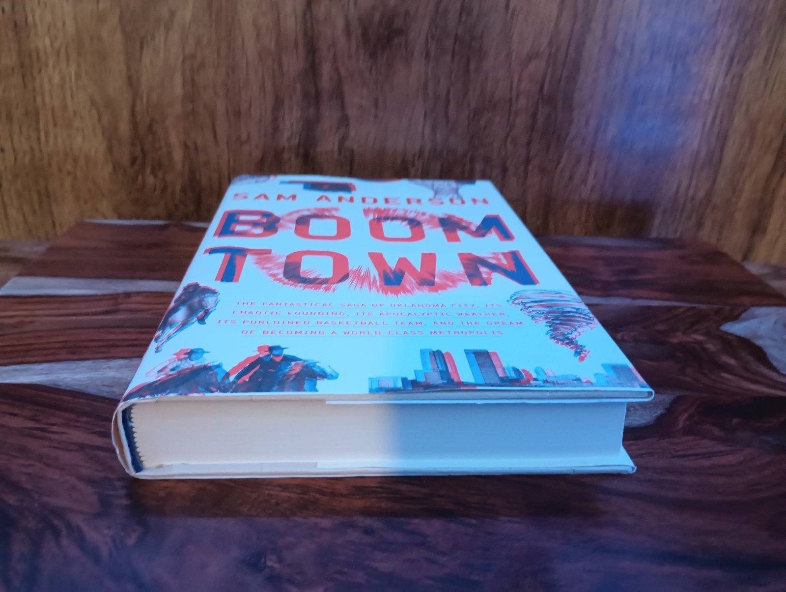 Boom Town Sam Anderson 2018 HC w/ Dust Jacket Oklahoma City History NBA