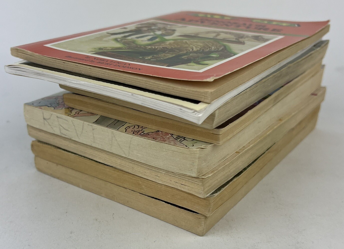 Lot of 8 Mixed Vintage Sci-fi Fantasy Horror Paperback Kids Youth Novels