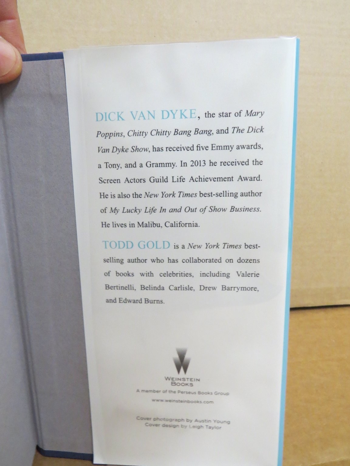 Keep Moving Dick Van Dyke 2015 First Edition Memoir Advice Weinstein Books