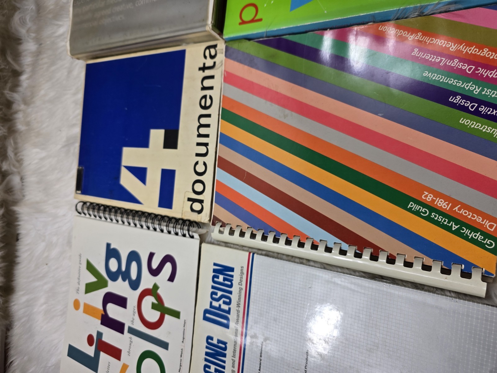 6 Vintage Art Design Color Graphic Print Packaging Books How To Bundle Lot B9
