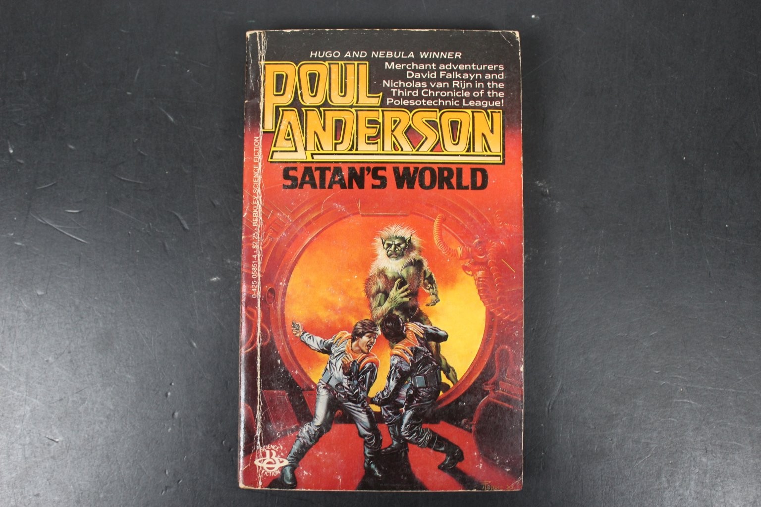 Satan’s World Poul Anderson 1983 Berkley Science Fiction Paperback PB SF