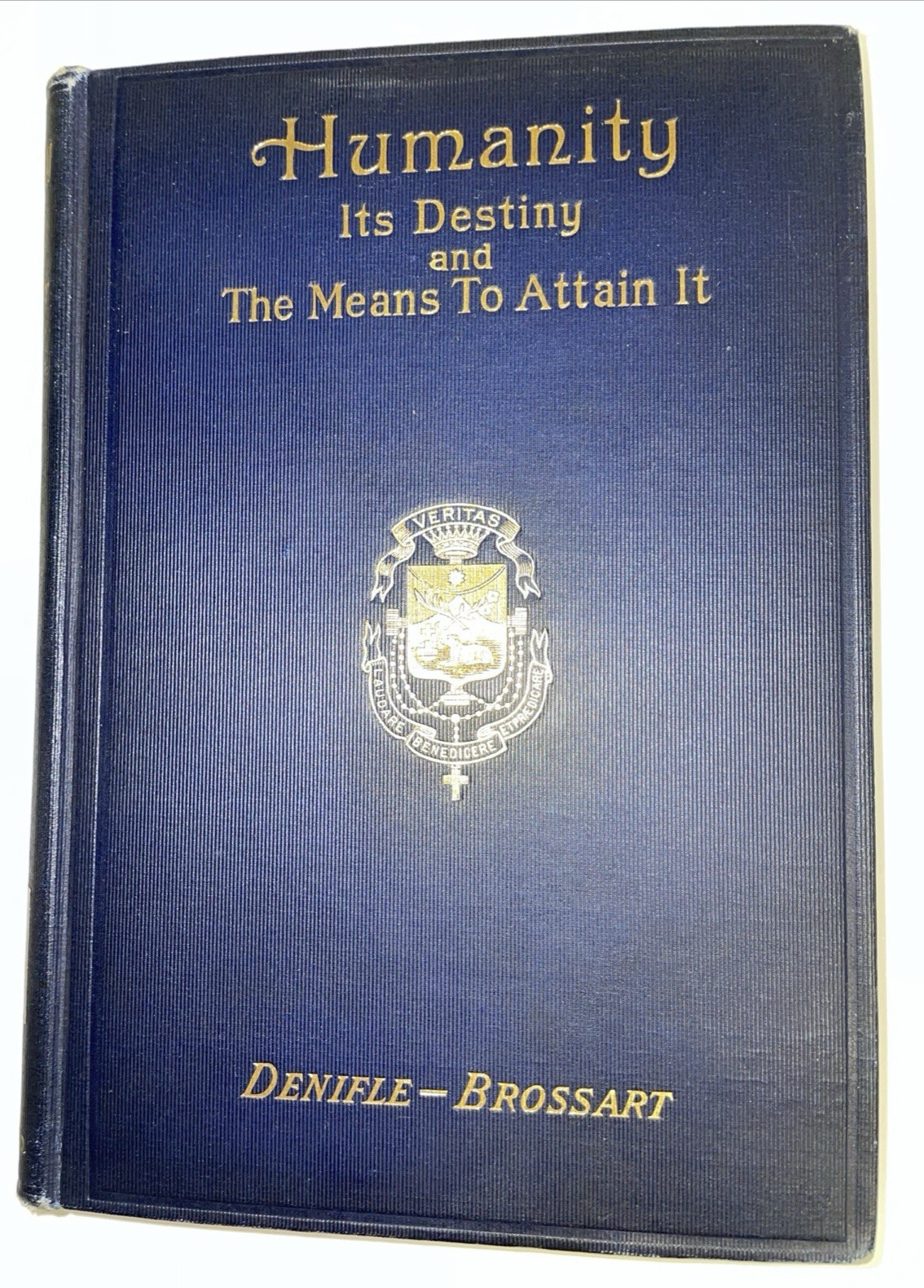 Humanity Its Destiny and the Means to Attain It Denifle/Brossart 1909 HC