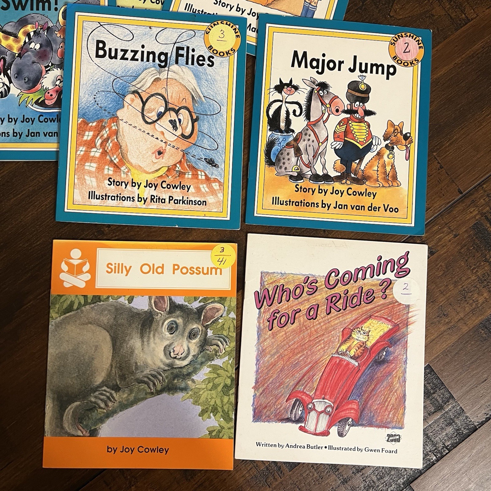 Set of 8 90s Early Reader Children’s Books Sunshine Books Literacy 2000 By Joy C
