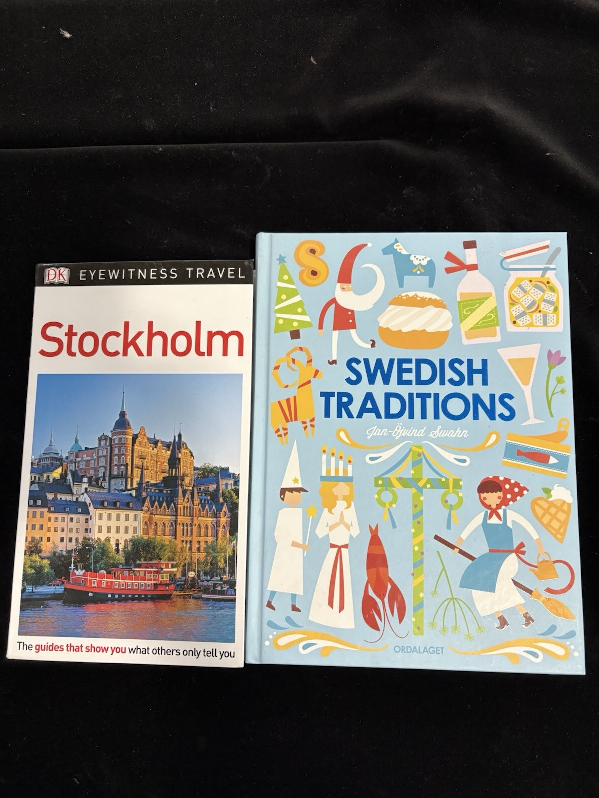 2 Pristine Books On Sweden “Stockholm PB & HB “Swedish Traditions”
