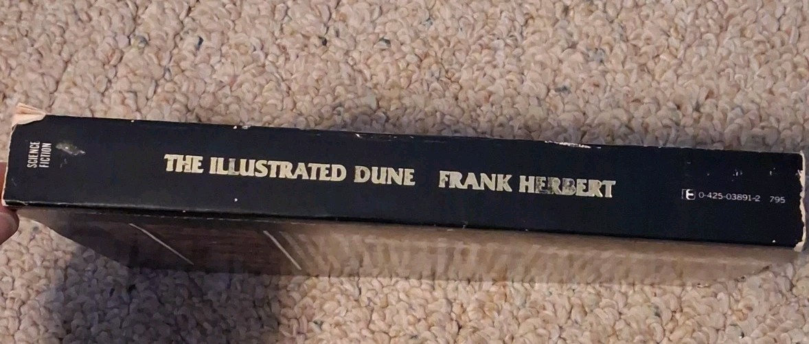 Illustrated Dune 1978 Berkley Windhover PB Frank Herbert John Schoenherr 1st Ed.