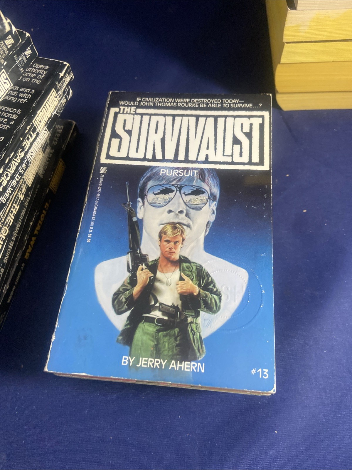The Survivalist Jerry Ahern PAPERBACK LOT 1-16; 19-24 + Mid-Wake/The Legend NICE