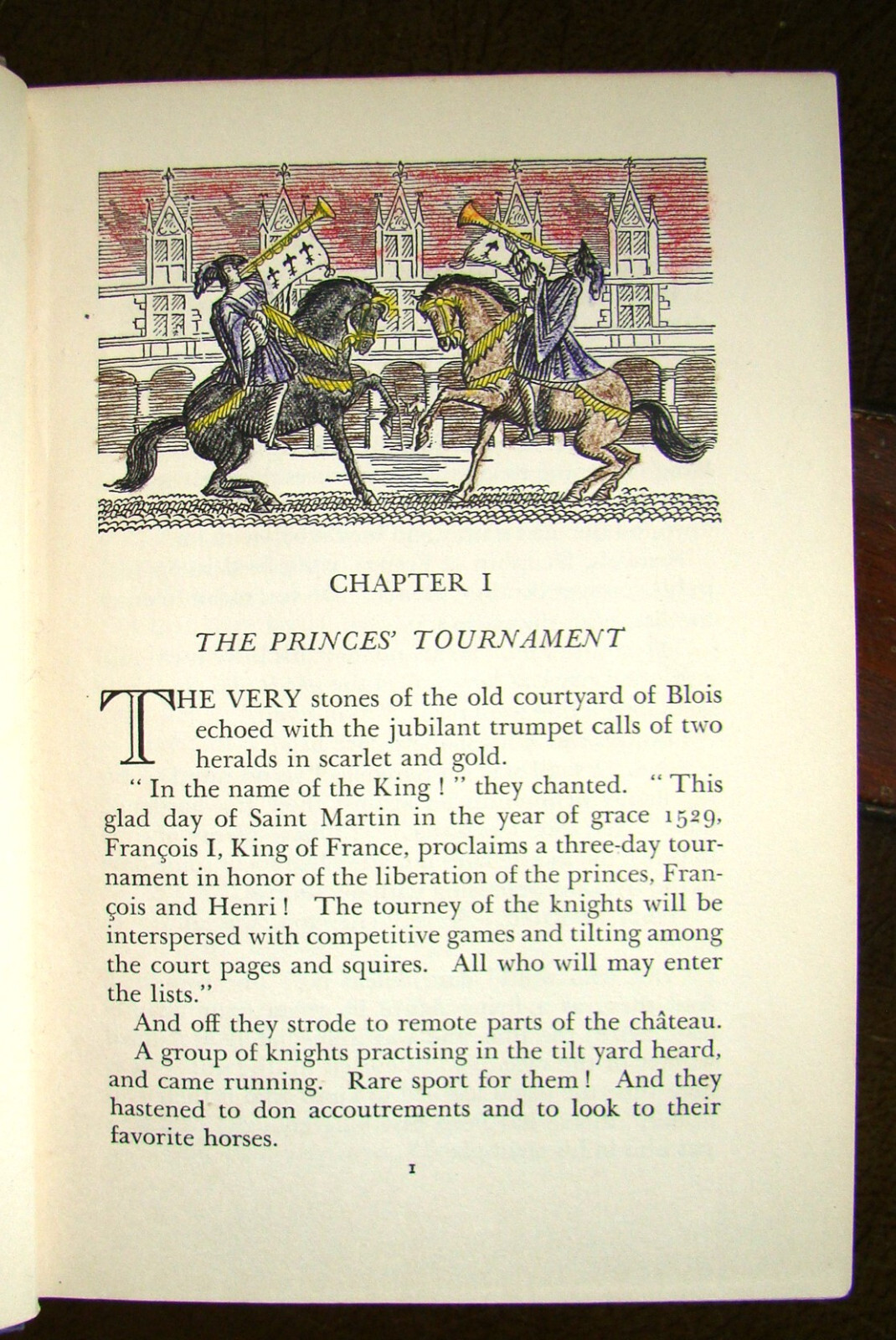 Out Of The Flame ~1931 HC~ Eloise Lownsbery Boy 1500s Knight François I King YA