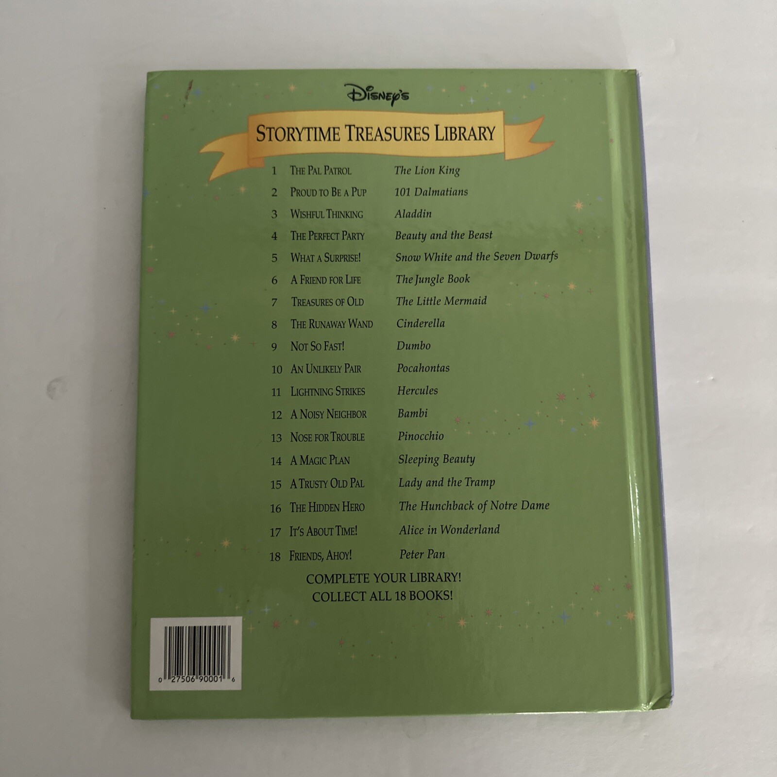 Disney Storytime Treasures – The Lion King – “The Pal Patrol” #1 – HC, 1998