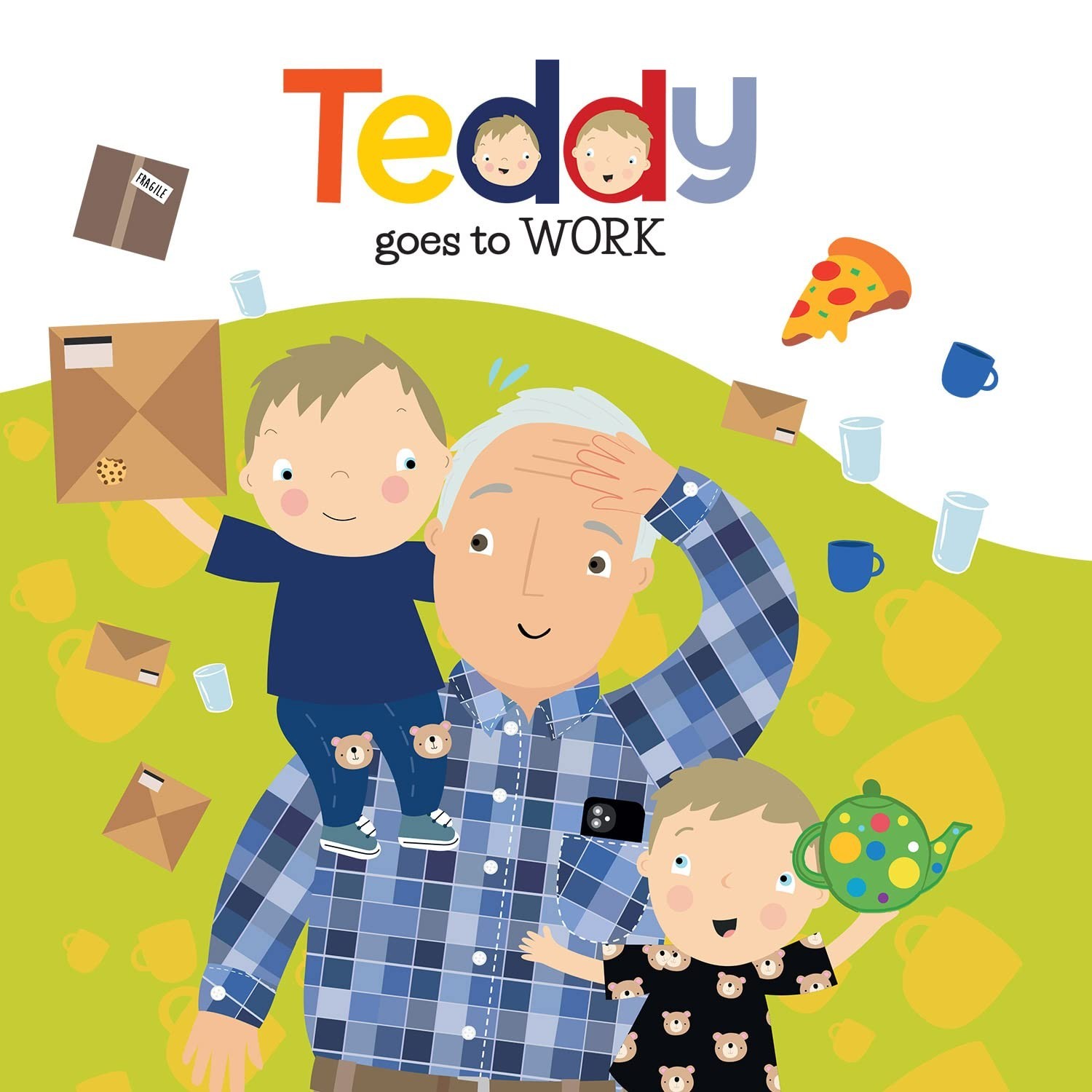 New Teddy Vol. 1 & Vol. 2 10-Book Illustrated Box Set Picture Books Ryan Cohen