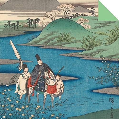 Origami Paper 200 sheets Hiroshige Prints 6 3/4″ (17 cm): Double Sided Origami S