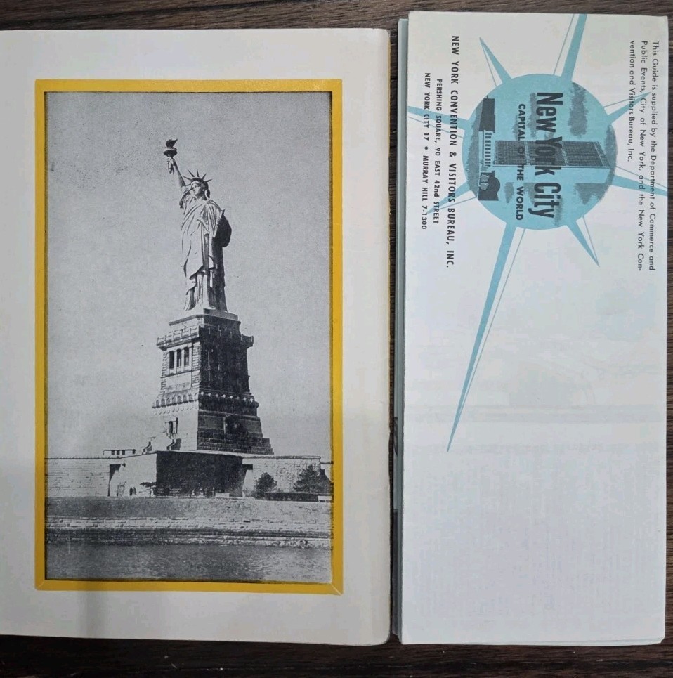 Bernard Publications Your Guide to New York 1956 And 1960 New YorK City Map