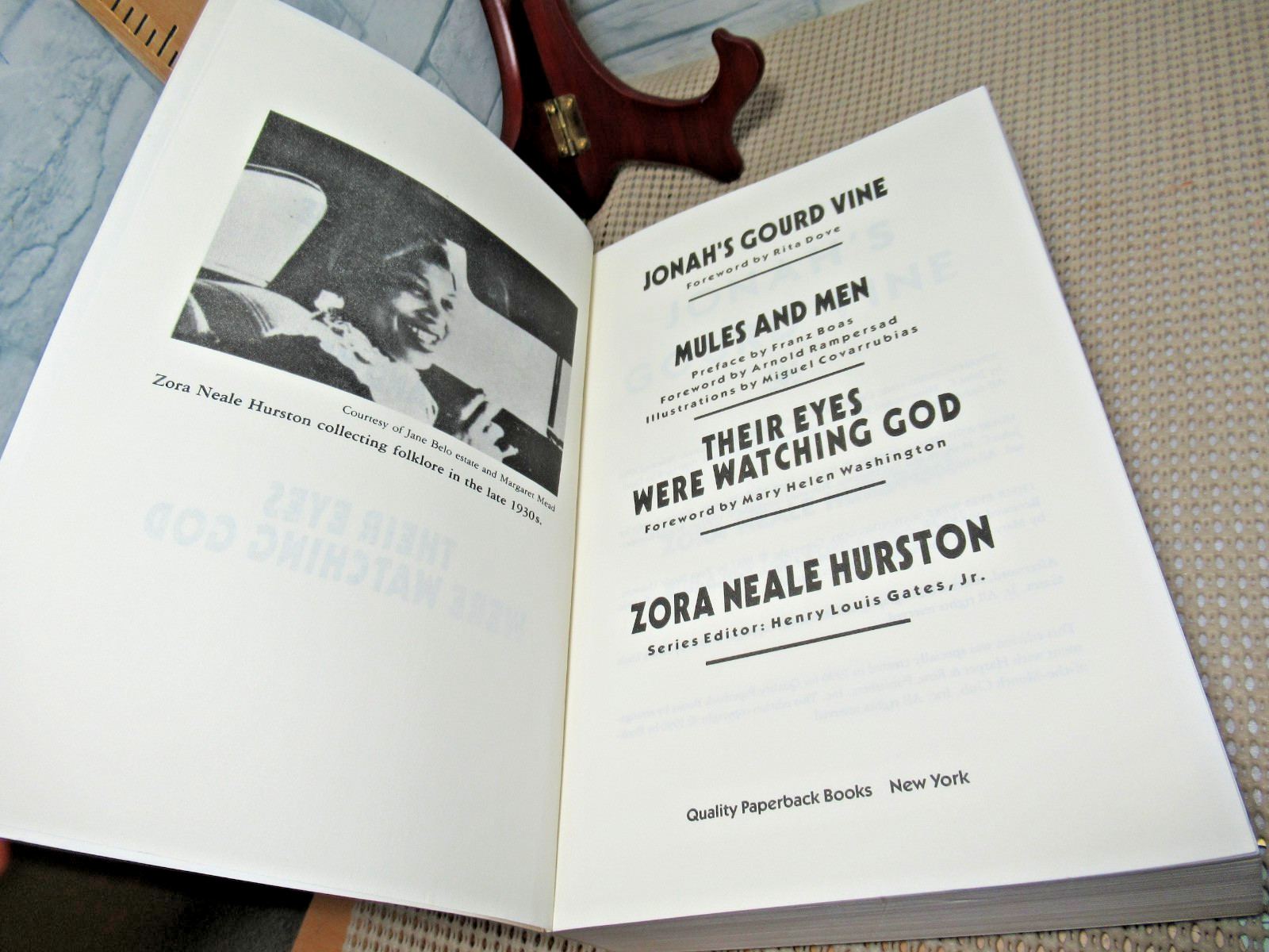 Zora Neale Hurston / Jonah’s Gourd Vine/Mules & Men/Their Eyes Were Watching God
