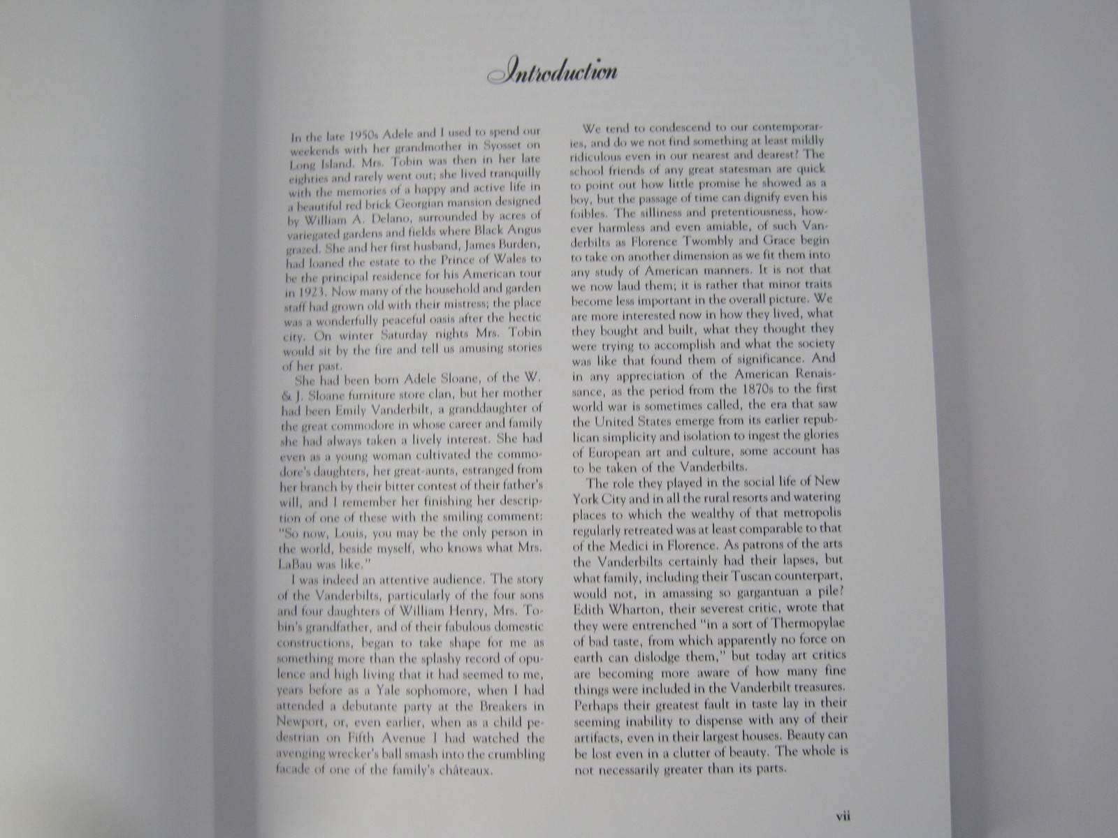 The Vanderbilts and the Gilded Age: Architectural Aspirations 1879-1901 SIGNED