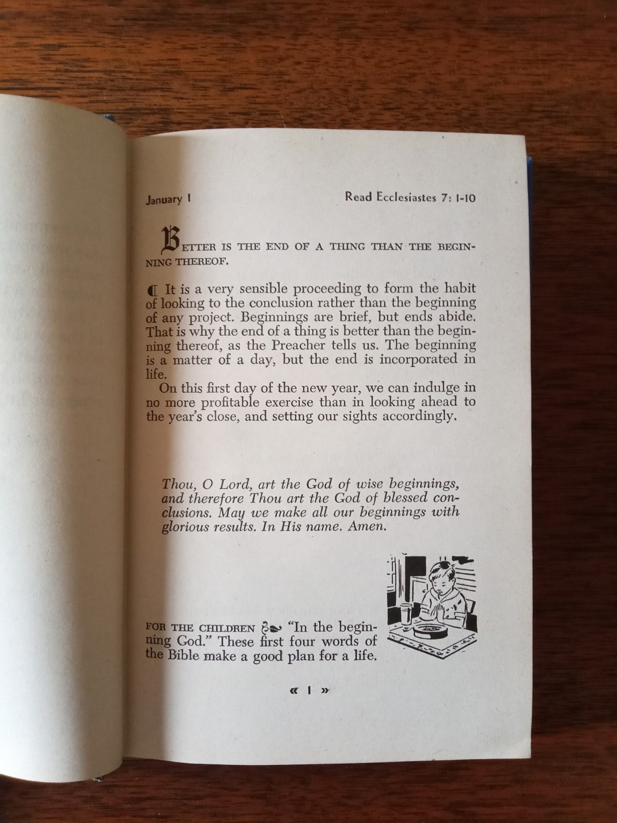 The Family Altar Christian Herald Press 1947 First Edition Devotional HC GC