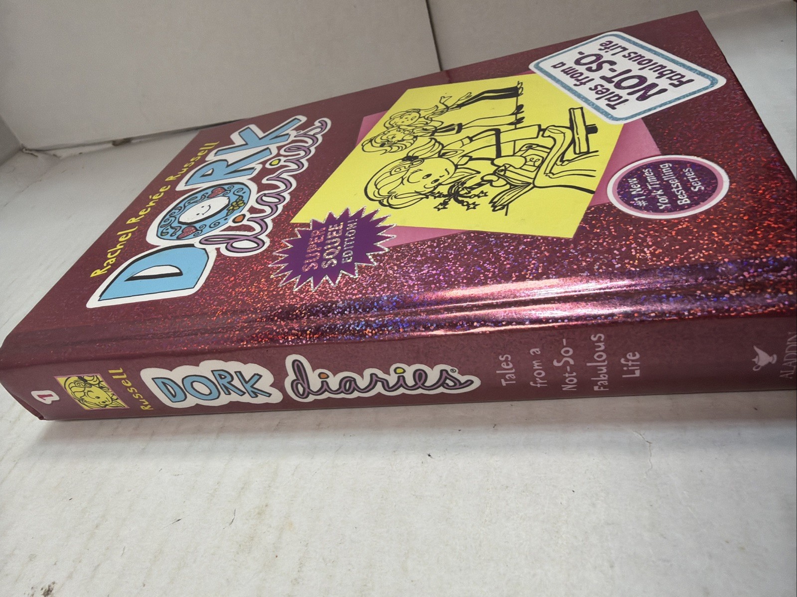 Dork Diaries by Rachel Renée Russell Lot Of 6 Books – 1, 2, 3, 8, 9, 11
