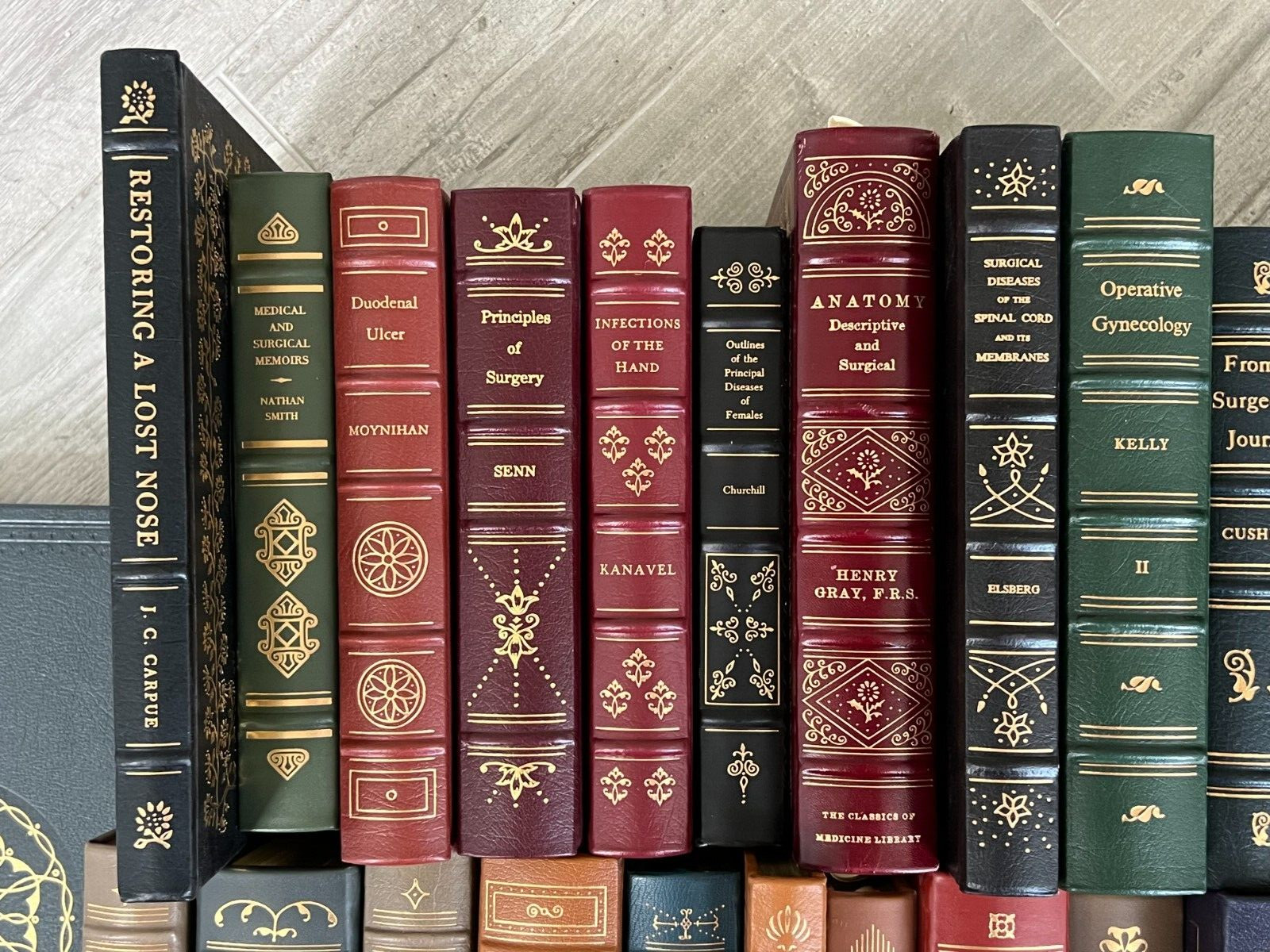 🌟THE CLASSICS OF SURGERY LIBRARY – LEATHER – Limited Edition – Your Choice