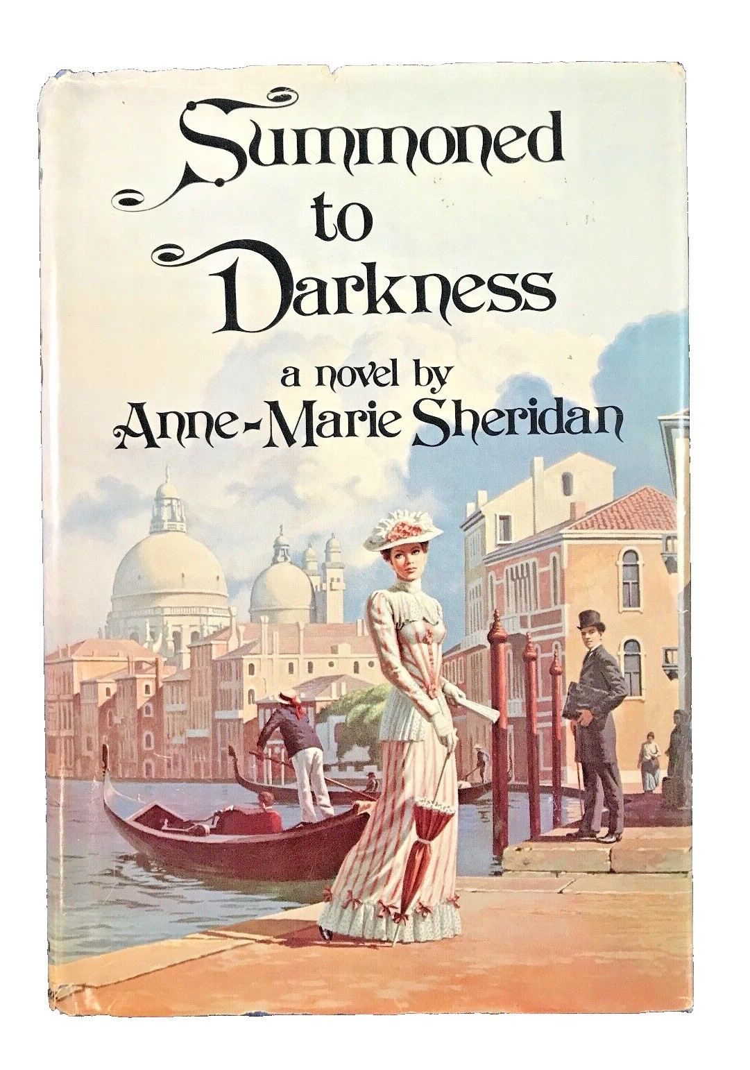 Sheridan, Anne-Marie Summoned to Darkness, Novel 1978, Hardcover/DJ BCE Vtg