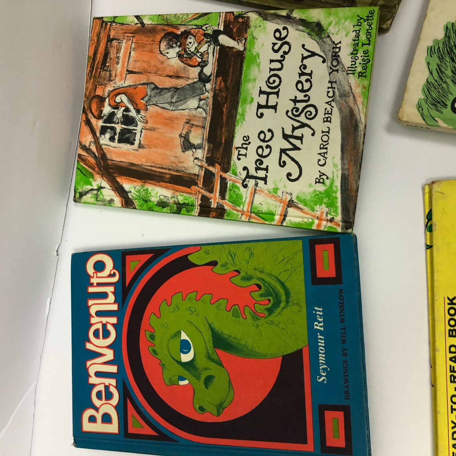 Lot of 5 Vintage Misc Books Children Kids Hardcover 1970s