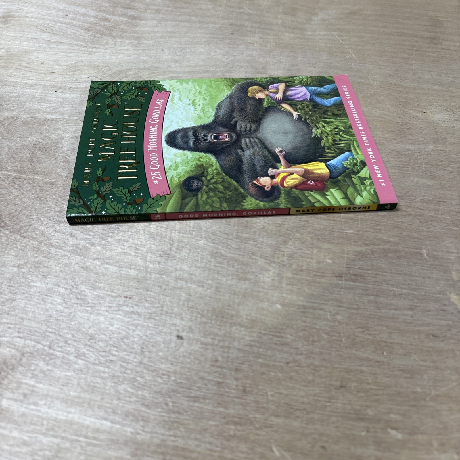 Good Morning, Gorillas by Mary Pope Osborne (2002, Mass Market)
