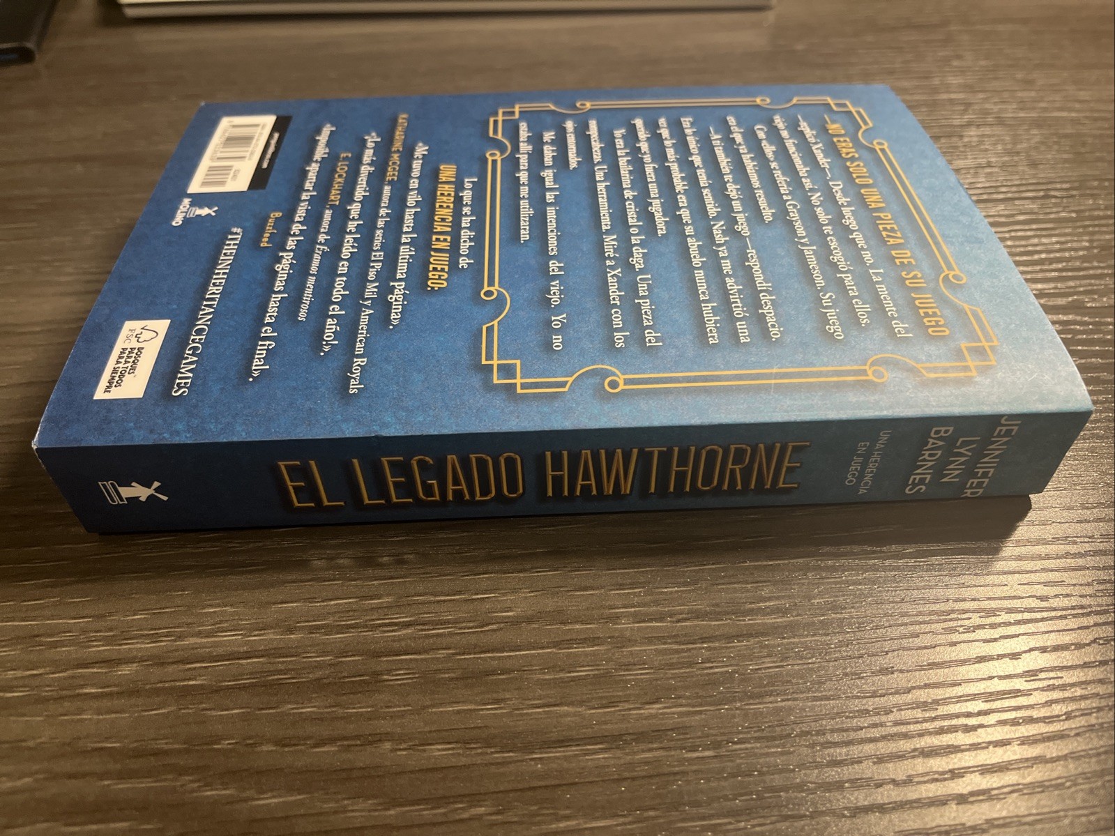 Legado Hawthorne / the Hawthorne Legacy by Jennifer Lynn Barnes (2023, Trade…