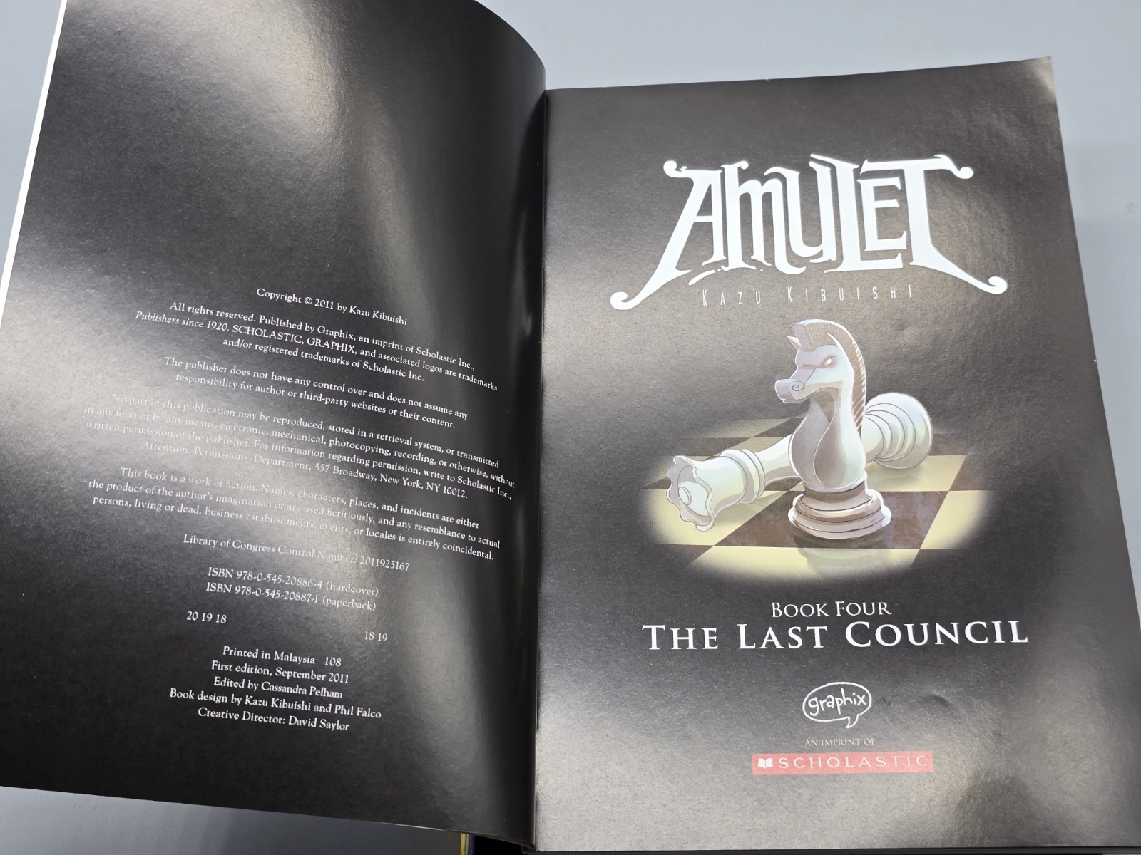 Lot of 5 Amulet Graphic Novels by Kazu Kibuishi Scholastic Books Vols 4 to 8