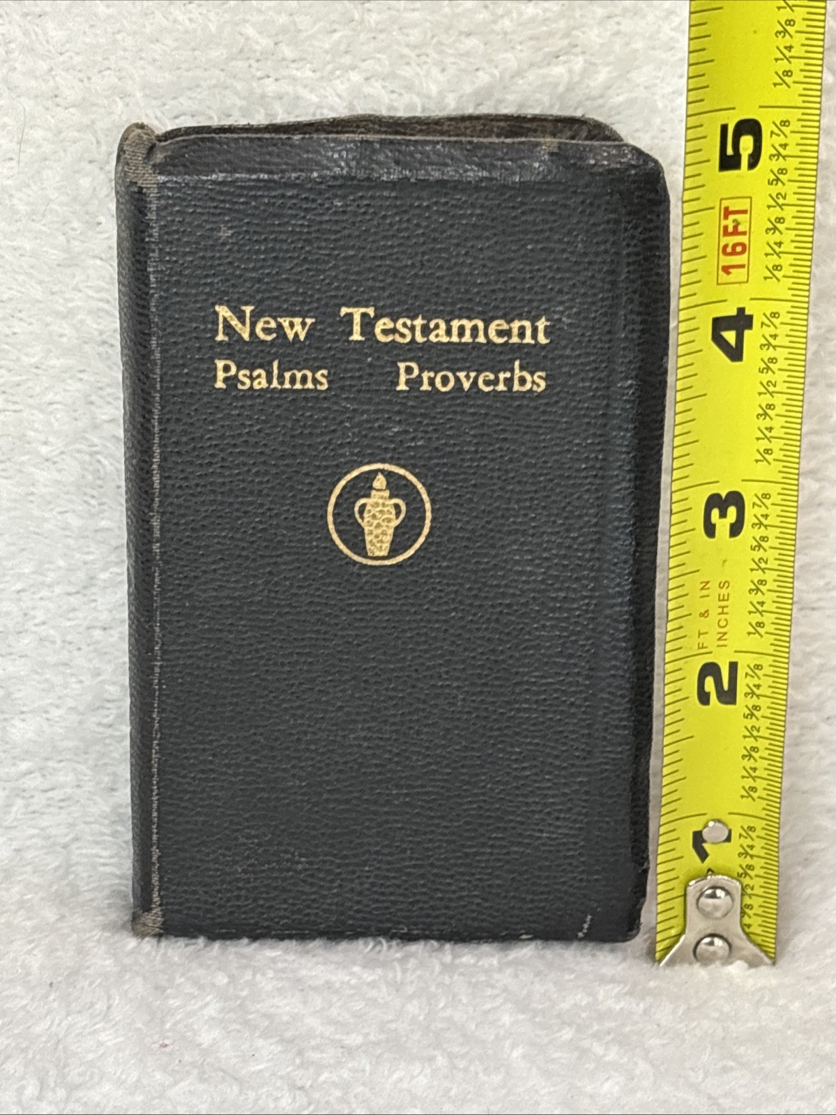 Vintage Pocket Bible 1954 Testament Psalms Proverbs Gideons National Bible Press