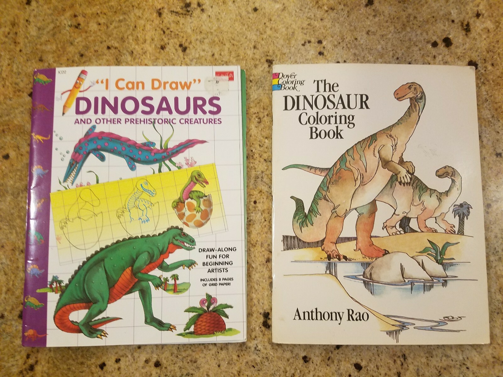 Doyer Coloring Book The Dinosaur Coloring Book Vintage 1980