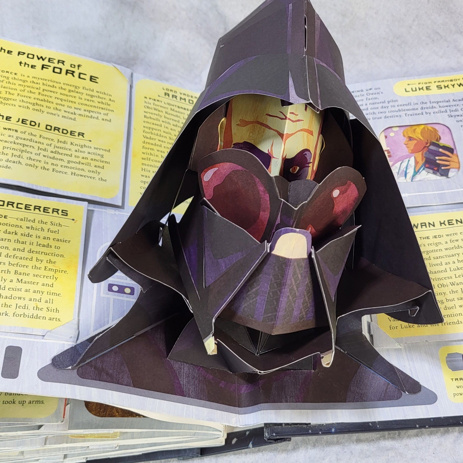 Star Wars A Pop-Up Guide to the Galaxy Matthew Reinhart Hardcover 3D Book