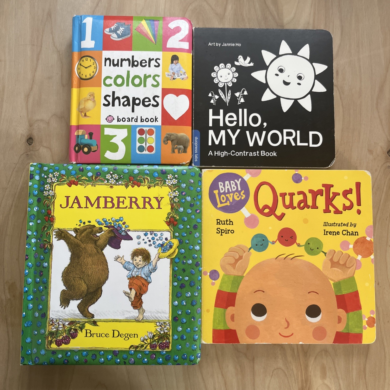 Children’s Baby & Toddler Board Books Random Mix Kids 9 Book Lot