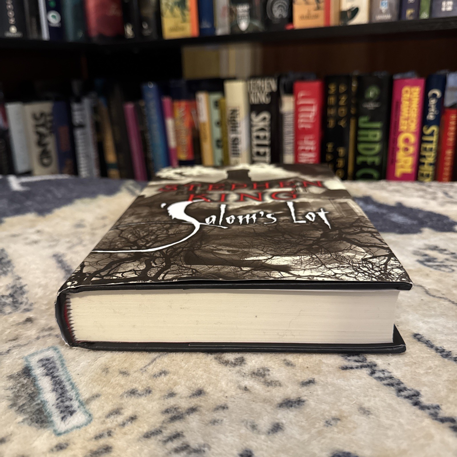 ‘Salem’s Lot by Stephen King (Hardcover) Doubleday Thomas Holdorf Cover, VG