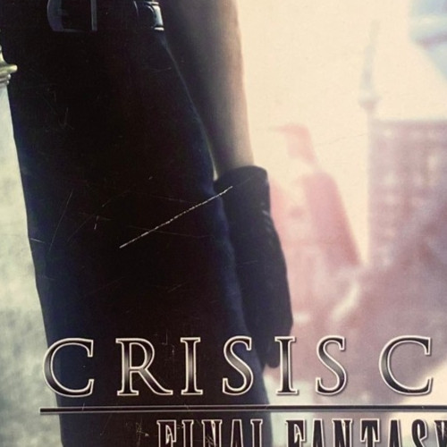 Crisis Core Final Fantasy VII Signature Series Strategy Guide with foldout