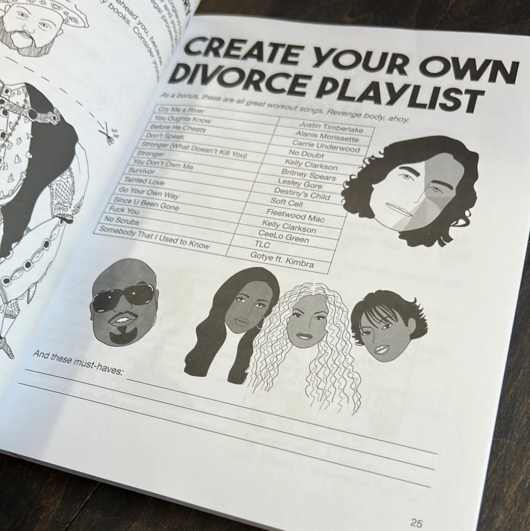 Big Activity Book for Divorced People by Erin Williams and Jordan Reid 🆕