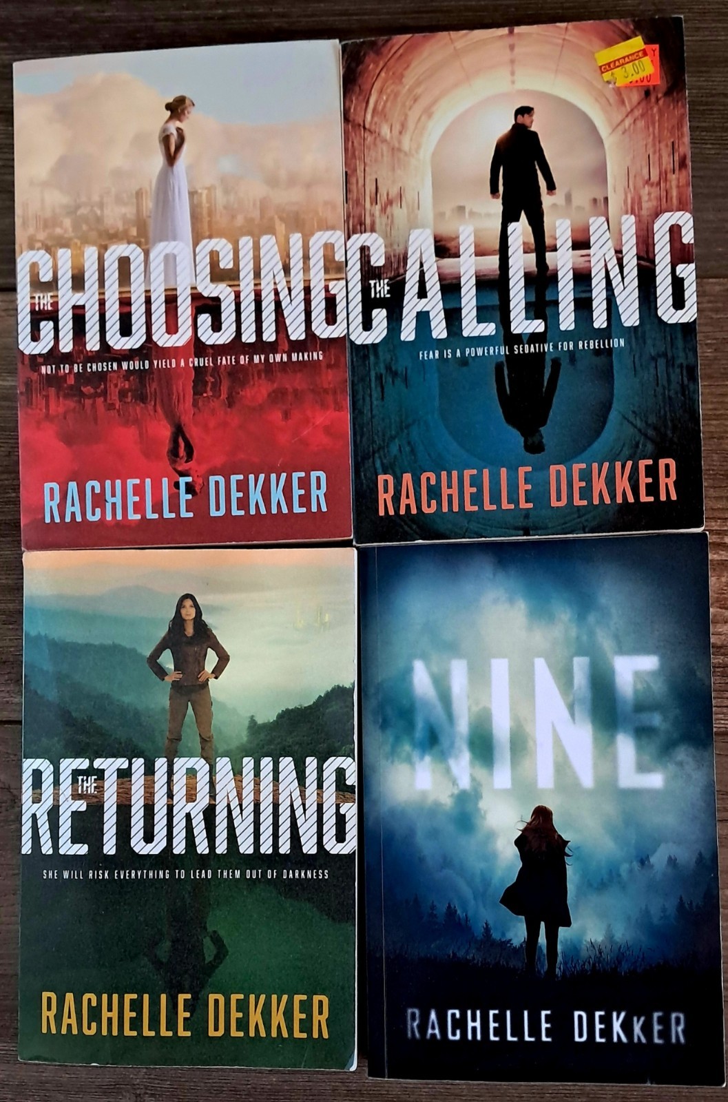 Lot of 4 Rachelle Dekker Books – Complete Seer Novels & Nine Christian Fiction