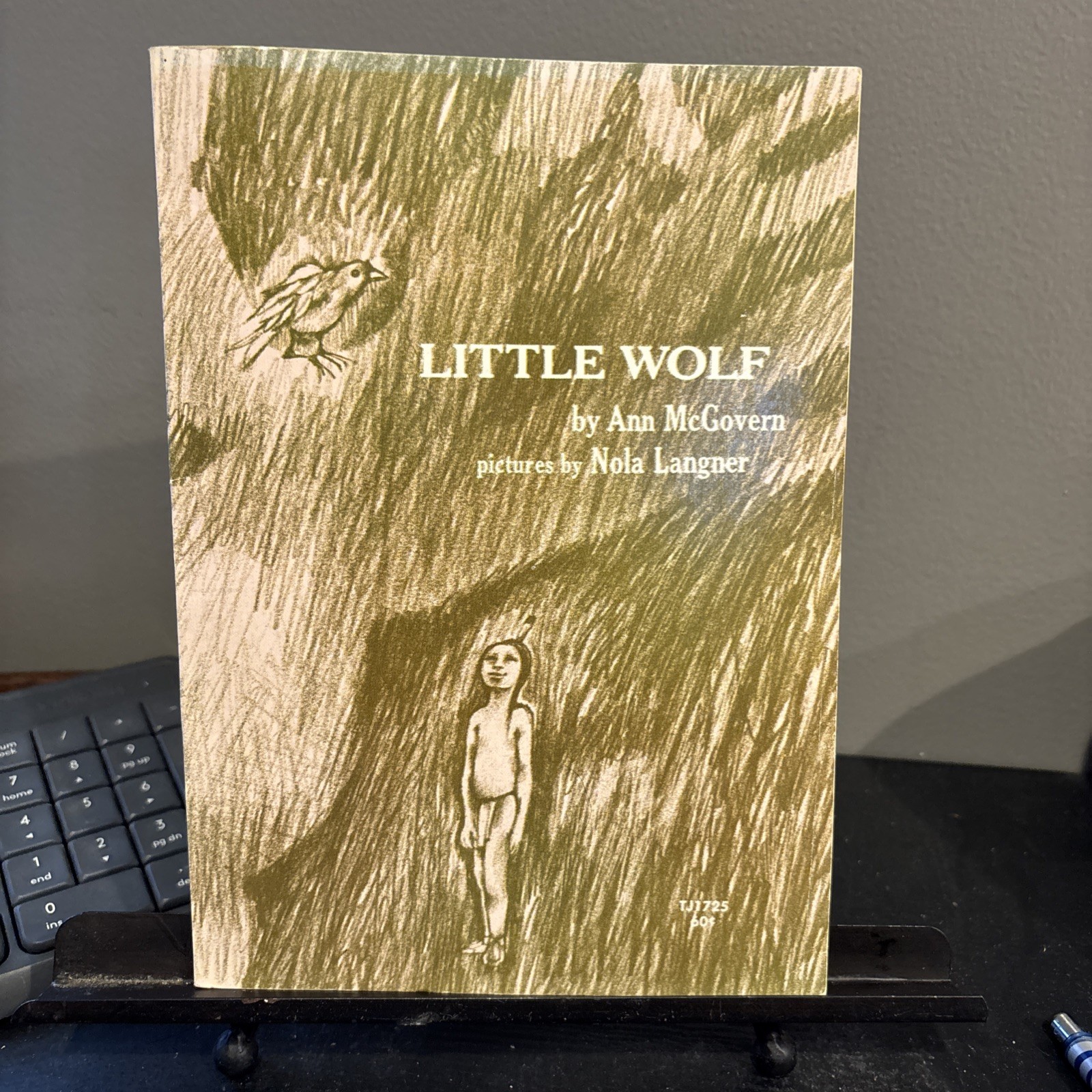 “Little Wolf” by Ann McGovern A 1970 Vintage Paperback – 1st Printing
