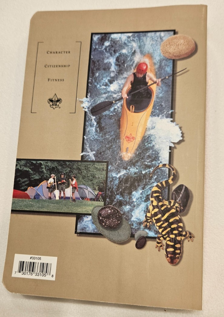 1998 Boy Scout HANDBOOK 11th Edition 10th PRINTING -Crispy Mint Condition