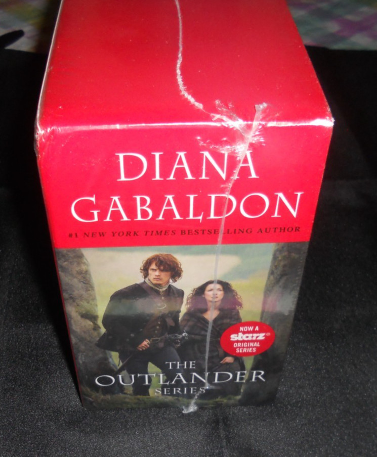 The Outlander Series in BOXED SET Diana Gabaldon 4-Books NEW-Still In Cello Wrap