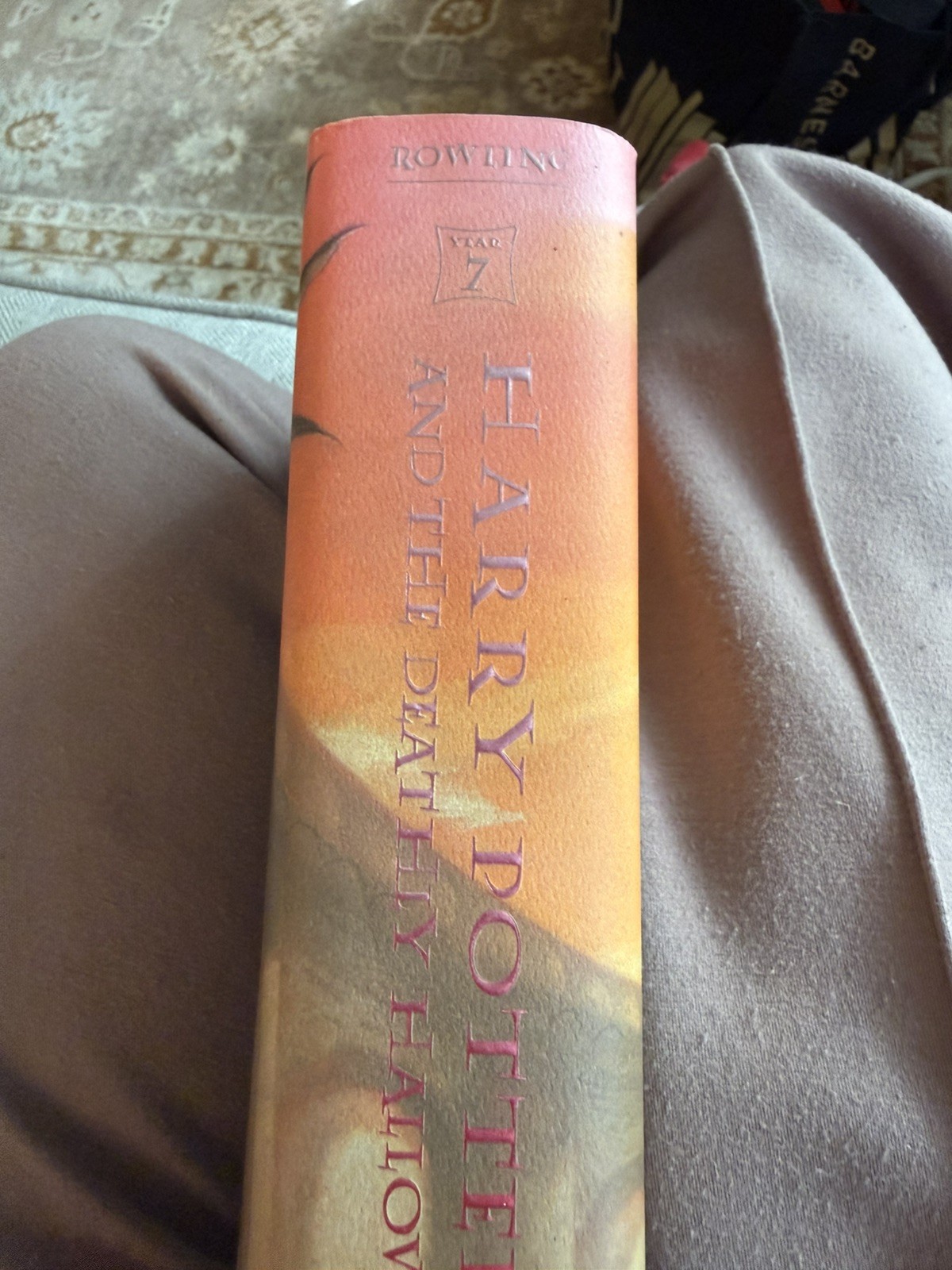 RARE HARRY POTTER And The Deathly Hallows-1st ed/1st printing p. 759 & Dust err