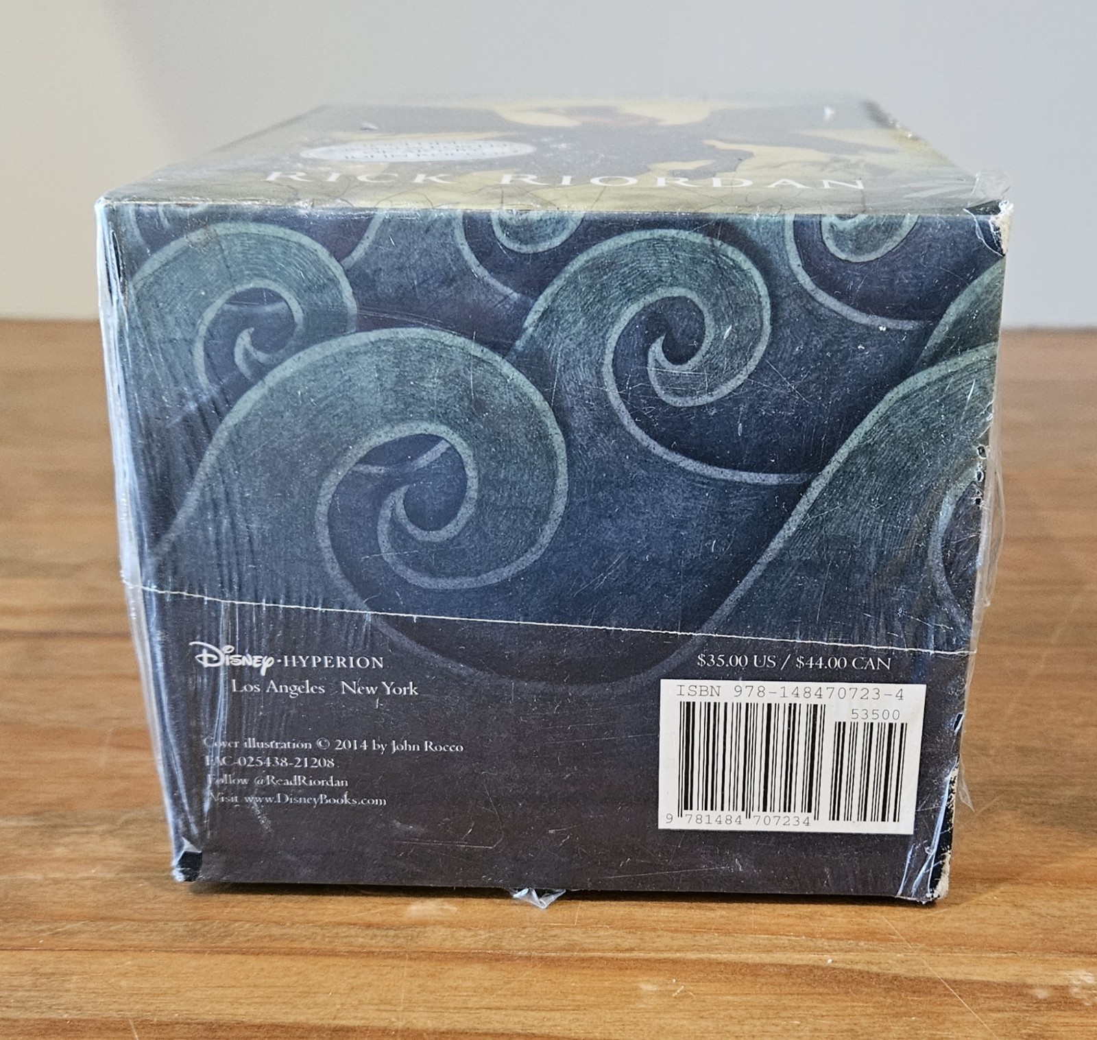 Percy Jackson and the Olympians 5 Book Paperback Boxed Set Poster Rick Riordan