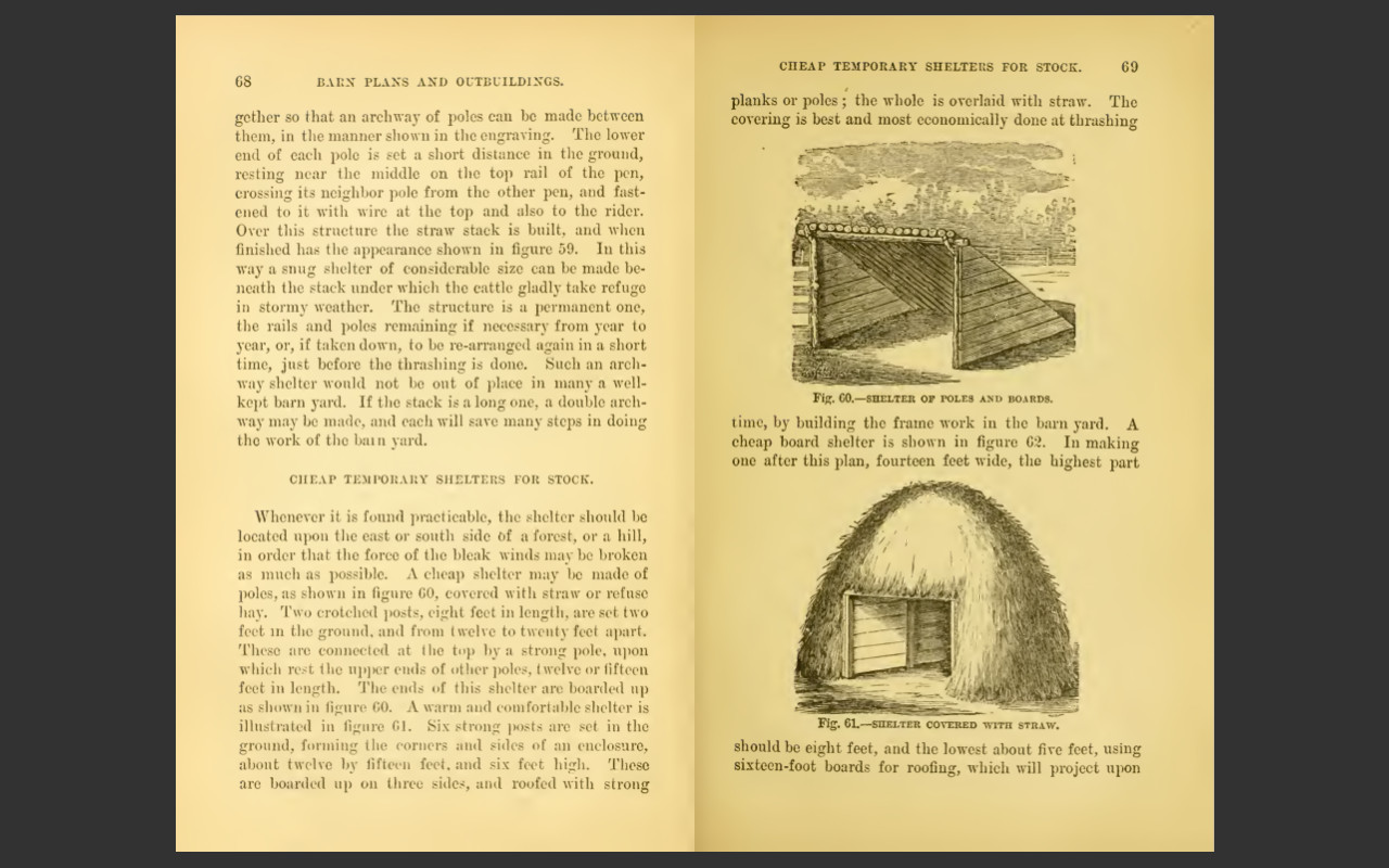 Barn Plans and Outbuildings: 257 Illustrations (1881 Edition) PDF E-Book CD-ROM