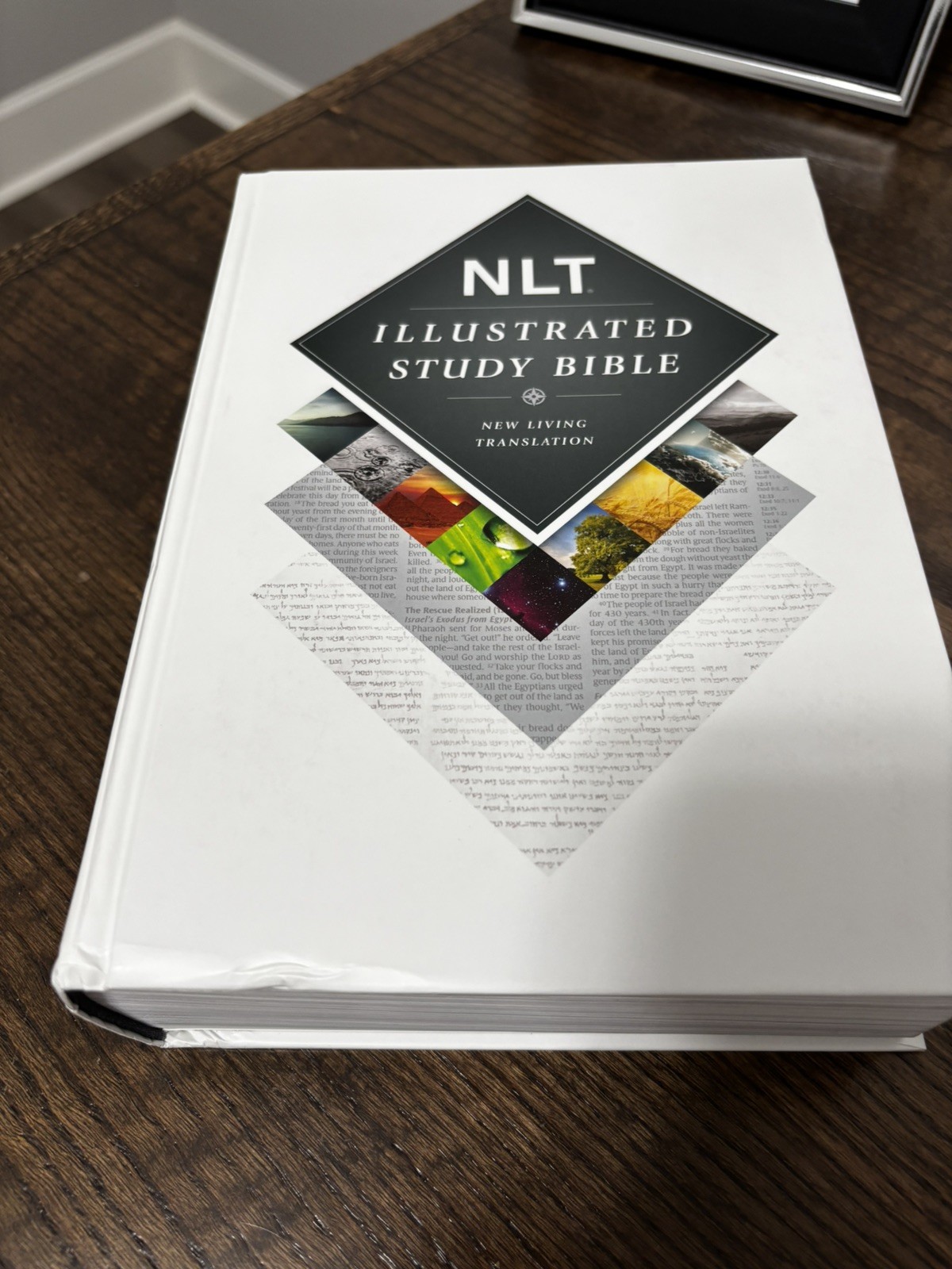 Illustrated Study Bible by New Living Translation (2015, Hardcover)